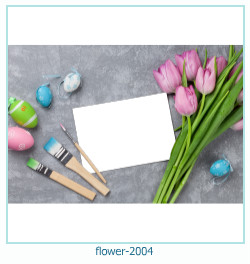 marco de fotos de flores 2004