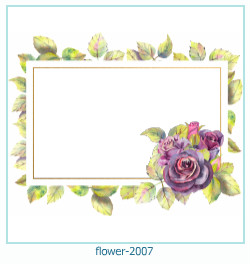 marco de fotos de flores 2007