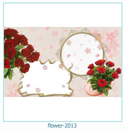 marco de fotos de flores 2013