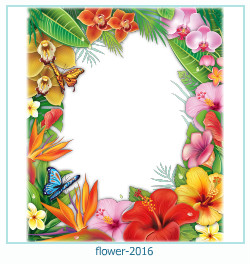 marco de fotos de flores 2016