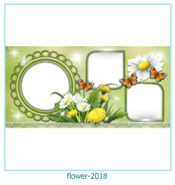 marco de fotos de flores 2018