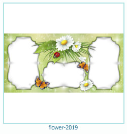 marco de fotos de flores 2019