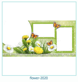 marco de fotos de flores 2020