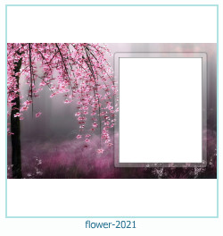 marco de fotos de flores 2021