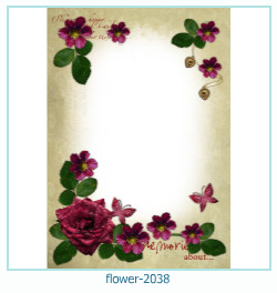 marco de fotos de flores 2038