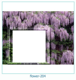 marco de fotos de flores 204