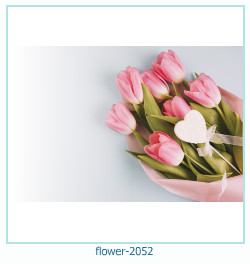 marco de fotos de flores 2052