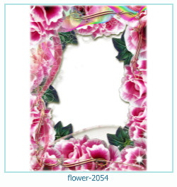 marco de fotos de flores 2054