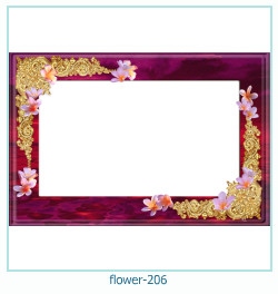 marco de fotos de flores 206