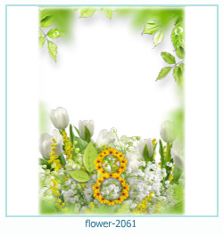marco de fotos de flores 2061