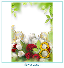 marco de fotos de flores 2062
