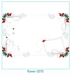 marco de fotos de flores 2070