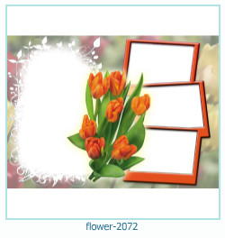 marco de fotos de flores 2072