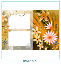 marco de fotos de flores 2073