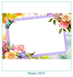 marco de fotos de flores 2075