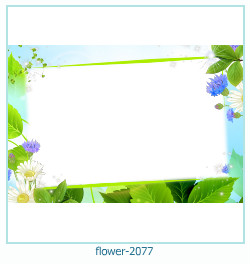 marco de fotos de flores 2077
