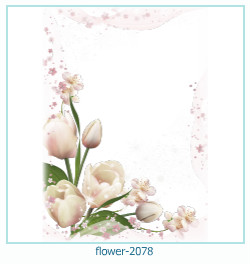 marco de fotos de flores 2078