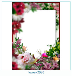 marco de fotos de flores 2080
