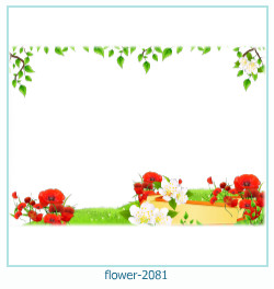 marco de fotos de flores 2081