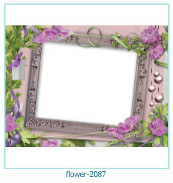 marco de fotos de flores 2087