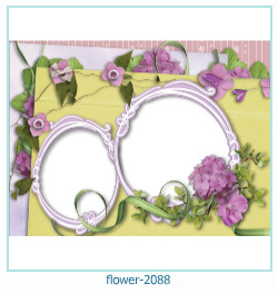 marco de fotos de flores 2088