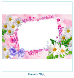 marco de fotos de flores 2090