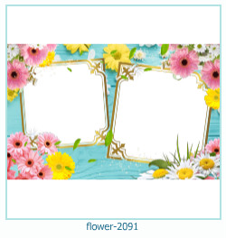 marco de fotos de flores 2091
