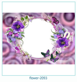 marco de fotos de flores 2093