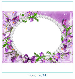 marco de fotos de flores 2094