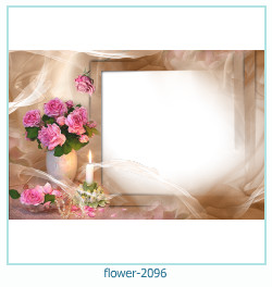 marco de fotos de flores 2096
