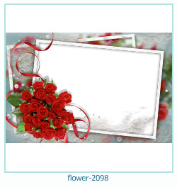 marco de fotos de flores 2098