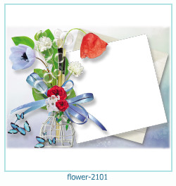 marco de fotos de flores 2101