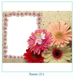 marco de fotos de flores 211