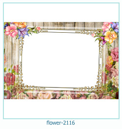marco de fotos de flores 2116