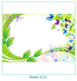 marco de fotos de flores 2121