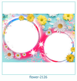 marco de fotos de flores 2126