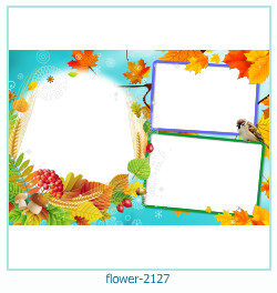 marco de fotos de flores 2127