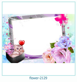 marco de fotos de flores 2129