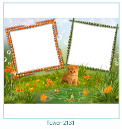 marco de fotos de flores 2131