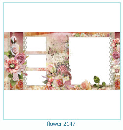 marco de fotos de flores 2147