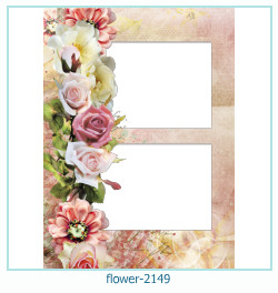 marco de fotos de flores 2149