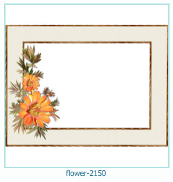 marco de fotos de flores 2150
