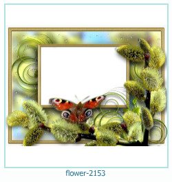marco de fotos de flores 2153