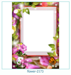marco de fotos de flores 2173