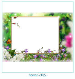 marco de fotos de flores 2185