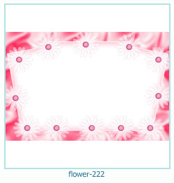 marco de fotos de flores 222