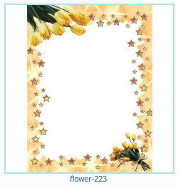 marco de fotos de flores 223
