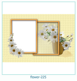 marco de fotos de flores 225