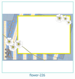 marco de fotos de flores 226