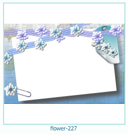 marco de fotos de flores 227